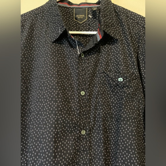 Six Lincoln New York long sleeve button front dress shirt size 2X NWT - Picture 2 of 9